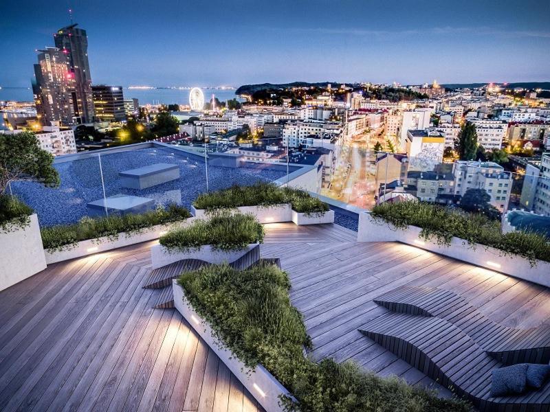 Апартаменти Portova Gdynia Sea View Екстер'єр фото